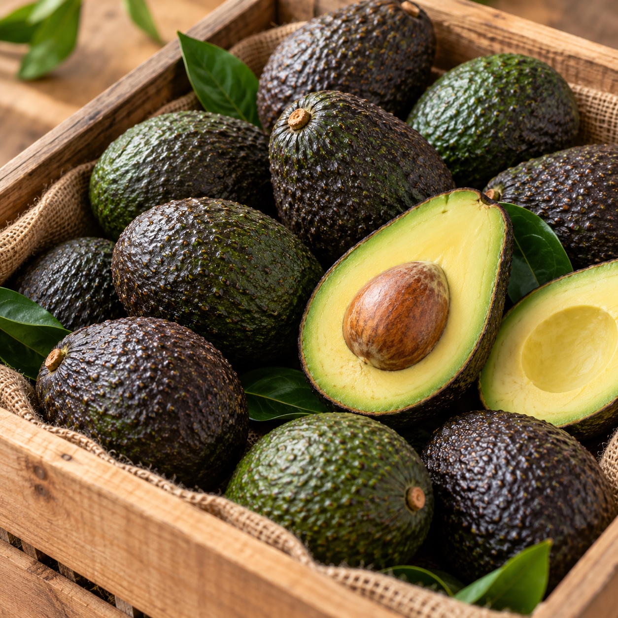 Farm-picked Hass avocados